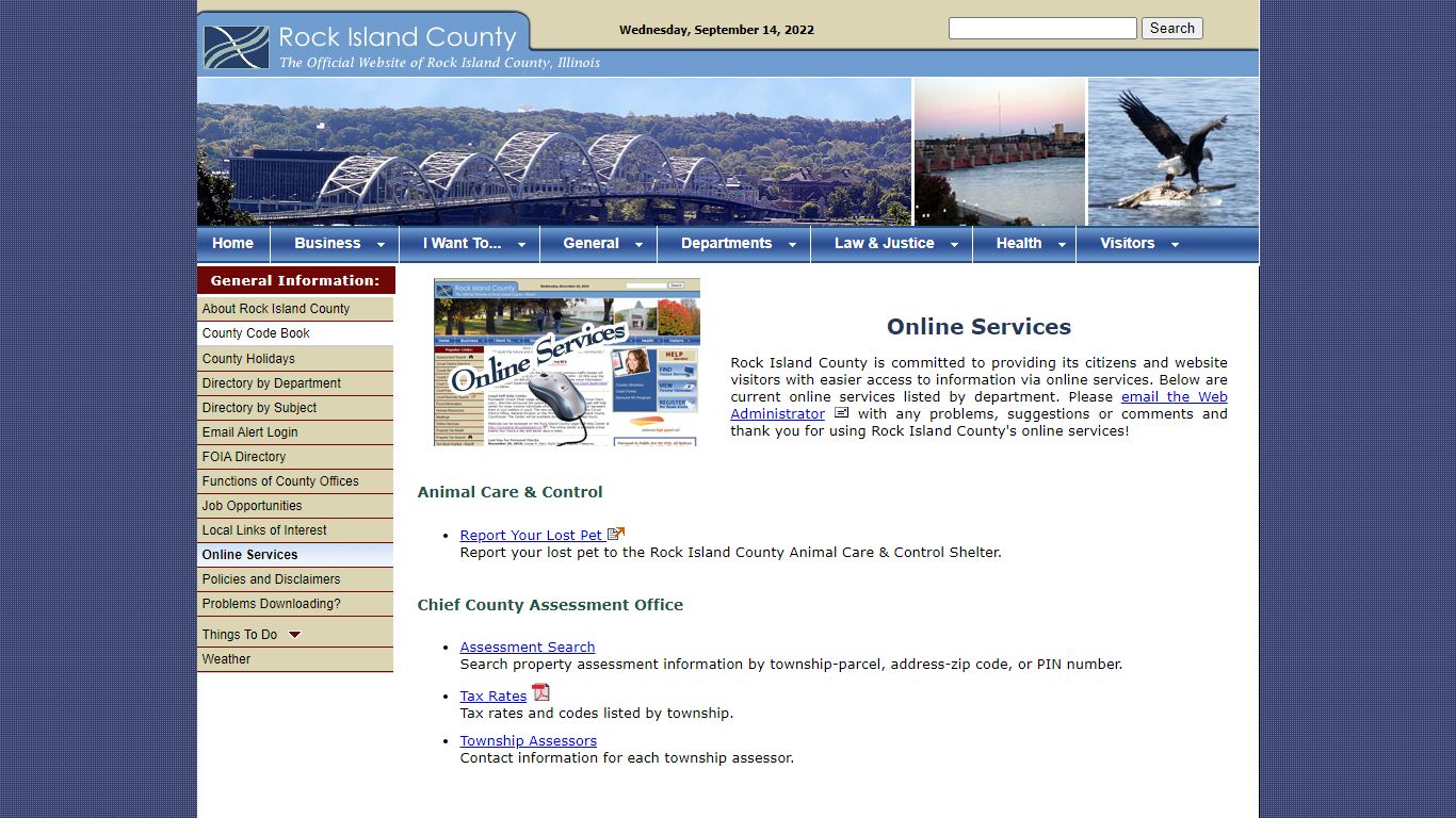 Rock Island County, Illinois - Online Services